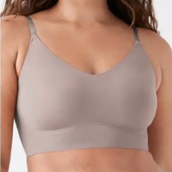 NWT - True & Co. True Body Lift Triangle Adjustable Strap Bra - Gray - Picture 2 of 7